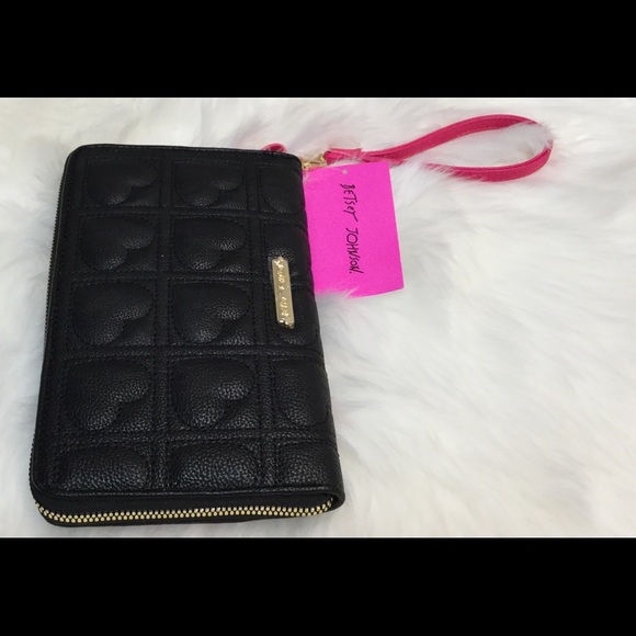 ❤️NEW Betsey Johnson XL “Gigi” Sweetheart Wristlet - Picture 7 of 7